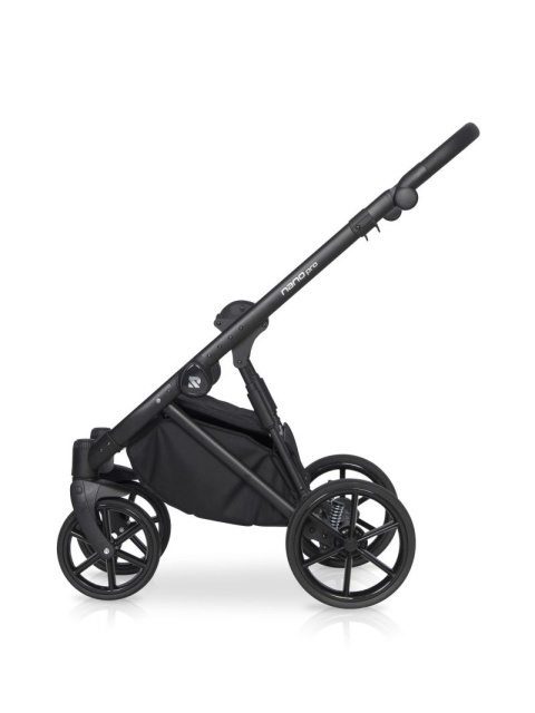 NANO PRO RIKO 2w1 Wózek głęboko-spacerowy - ONYX