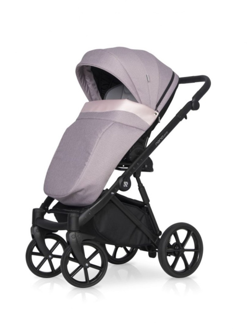 NANO PRO RIKO 2w1 Wózek głęboko-spacerowy - PEARL PINK