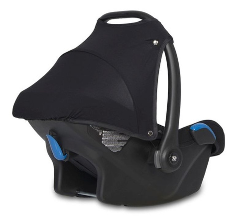 NANO PRO RIKO 3w1 Wózek wielofunkcyjny z fotelikiem 0-13 kg - ONYX