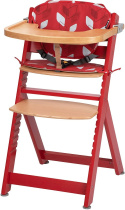 TIMBA Safety 1st Krzesełko do karmienia - Raspberry Red z wkładką