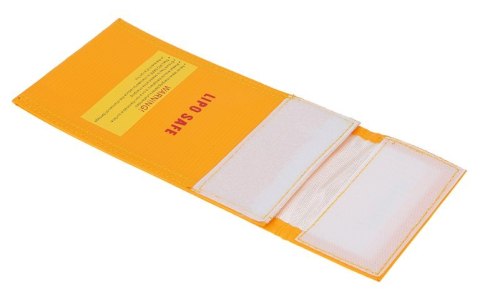 Torba ochronna na akumulatory Lipo Safe Mini 100x200mm Pomarańczowa
