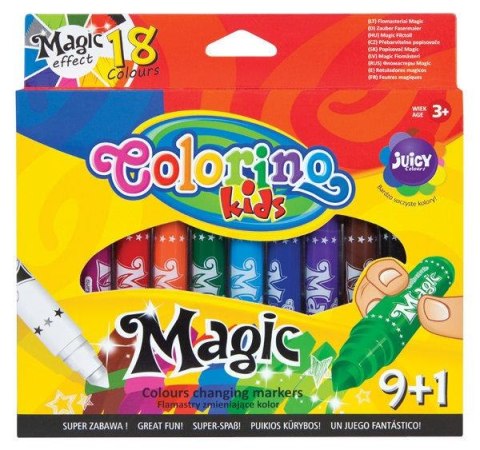 Flamastry Magiczne 10 kol Colorino Kids