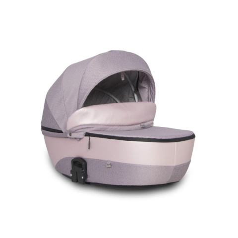 NANO PRO RIKO 3w1 Wózek wielofunkcyjny z fotelikiem 0-13 kg - PEARL PINK