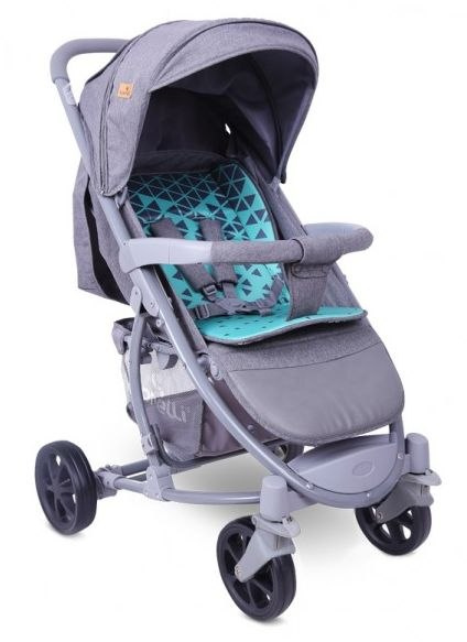S-300 Lorelli Bertoni wózek spacerowy - grey & green triangles