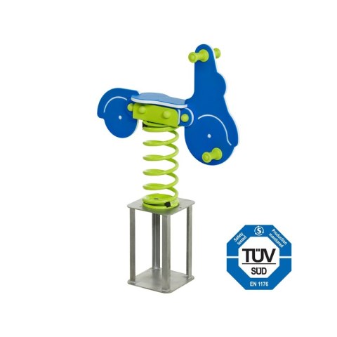 WOOPIE Sprężynowiec Bujak SKUTER HDPE Niebieski