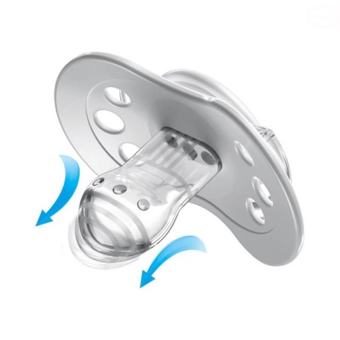 Lovi smoczek sil.0-3 salt&pepp LOVI