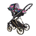 LA ROSA LIMITED 3w1 Baby Merc wózek wielofunkcyjny z fotelikiem Kite 0-13 kg kolor LRL.LNL09.ZE