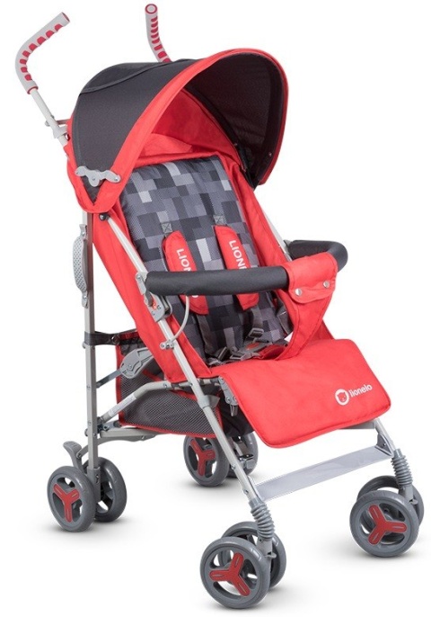 ELIA Lionelo wózek spacerowy 7kg - Red