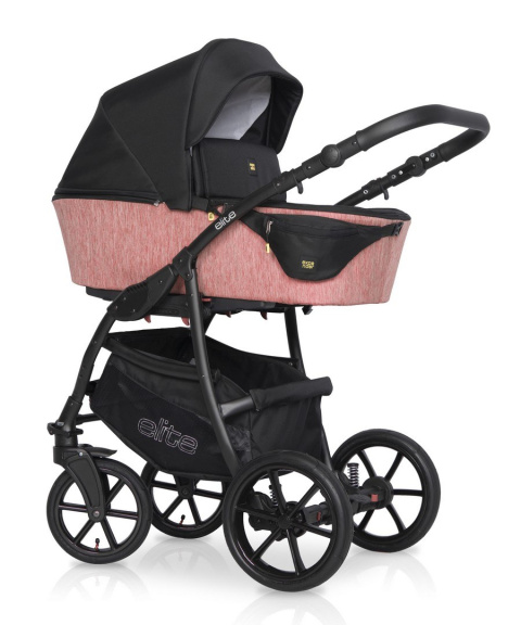 ELITE 3w1 Expander wózek wielofunkcyjny z fotelikiem Carlo 0m+ kolor 02 Rose
