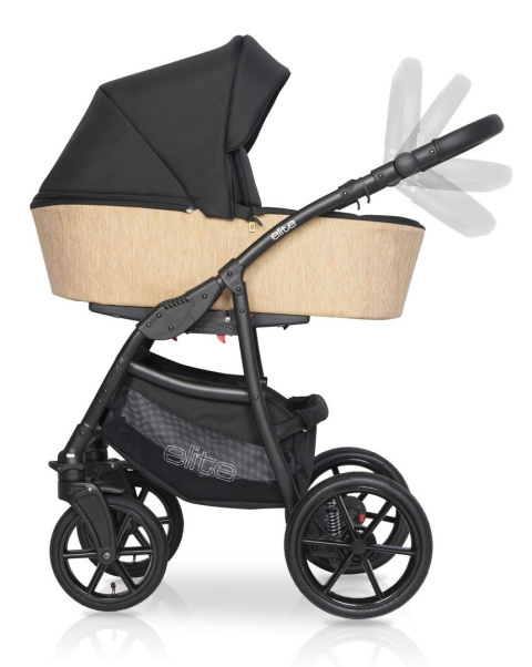 ELITE 3w1 Expander wózek wielofunkcyjny z fotelikiem Carlo 0m+ kolor 04 Carbon