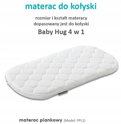 Fiki Miki Matercyk Lateks Pianka do łóżeczka Timon Baby Hug Theo i innych 75x37