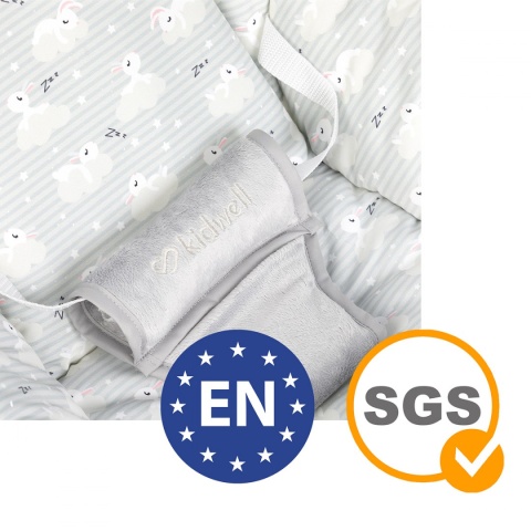 TUMI Kidwell Leżaczek bujaczek z wibracjami - Bunny Króliczki