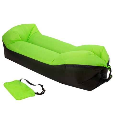 Lazy BAG SOFA łóżko dmuchane leżak 3 gen zielona