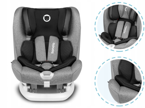 OLIVER Lionelo Fotelik samochodowy 9-36 kg - Stone