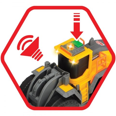 DICKIE Construction Spychacz Volvo 23 cm