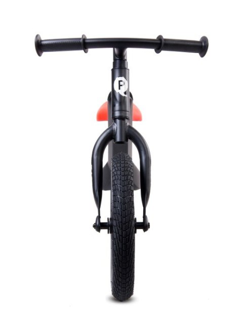 Rowerek biegowy RACER czarny z czerownym siedzeniem