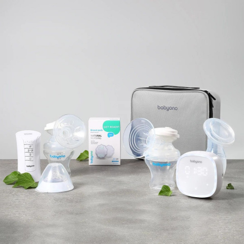 BabyOno Zestaw specjalny do karmienia z laktatorem