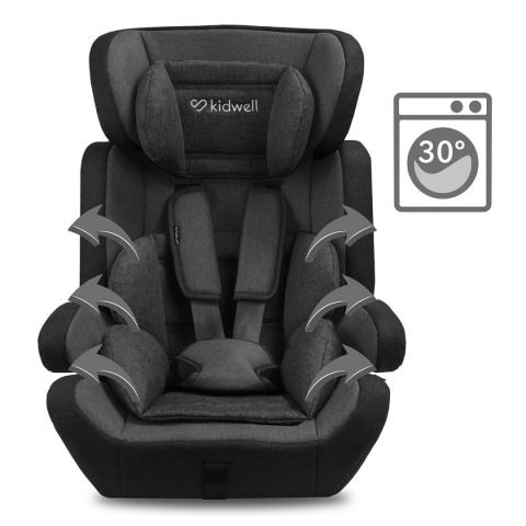 MAVI Kidwell Fotelik samochodowy 9-36 kg - BLACK