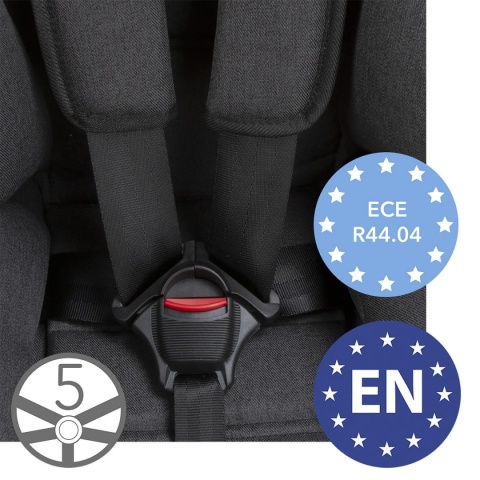 MAVI Kidwell Fotelik samochodowy 9-36 kg - BLACK