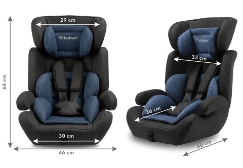 MAVI Kidwell Fotelik samochodowy 9-36 kg - BLUE
