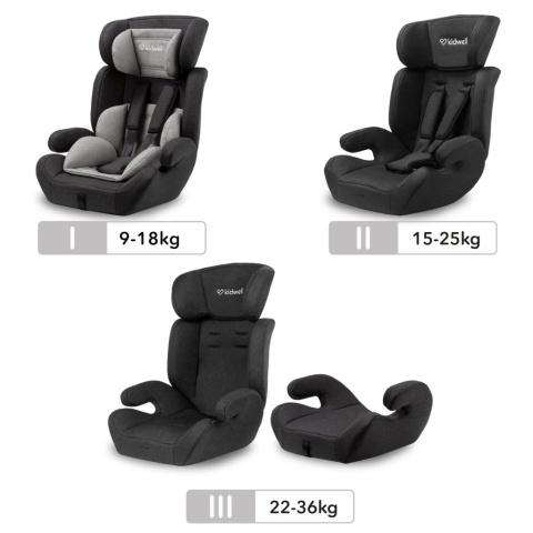 MAVI Kidwell Fotelik samochodowy 9-36 kg - GRAY