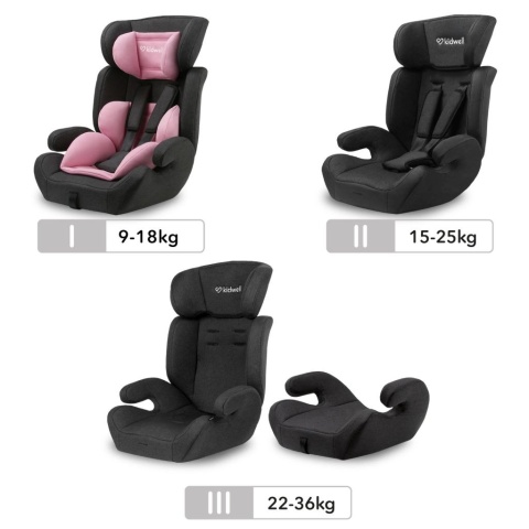 MAVI Kidwell Fotelik samochodowy 9-36 kg - Pink