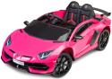 Pojazd na akumulator Toyz Lamborghini Aventador SVJ - PINK