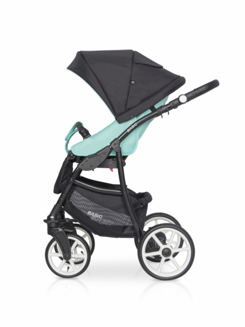 RIKO BASIC SPORT 2w1 Wózek głęboko-spacerowy - CERAMIC GREEN