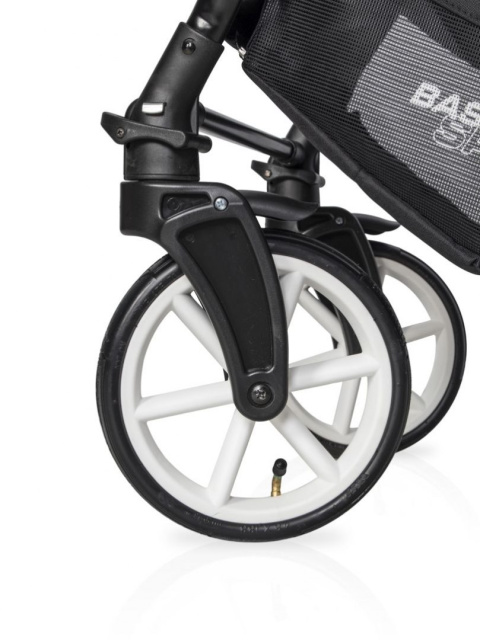 RIKO BASIC SPORT 3w1 Wózek głęboko-spacerowy z fotelikiem 0-13 kg- CARBON