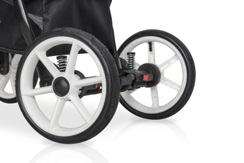 RIKO BASIC SPORT 3w1 Wózek głęboko-spacerowy z fotelikiem 0-13 kg - CERAMIC GREEN