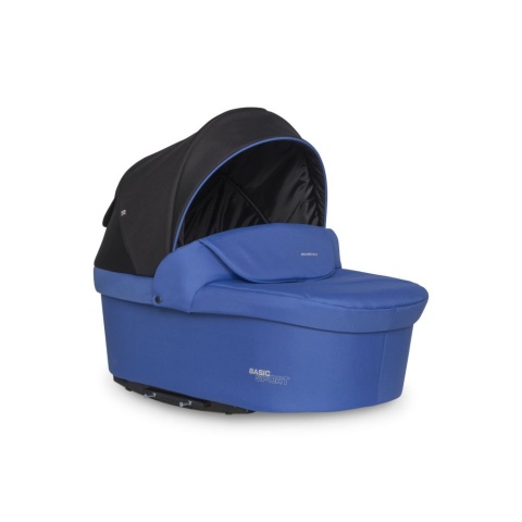RIKO BASIC SPORT 3w1 Wózek głęboko-spacerowy z fotelikiem 0-13 kg - RACING BLUE