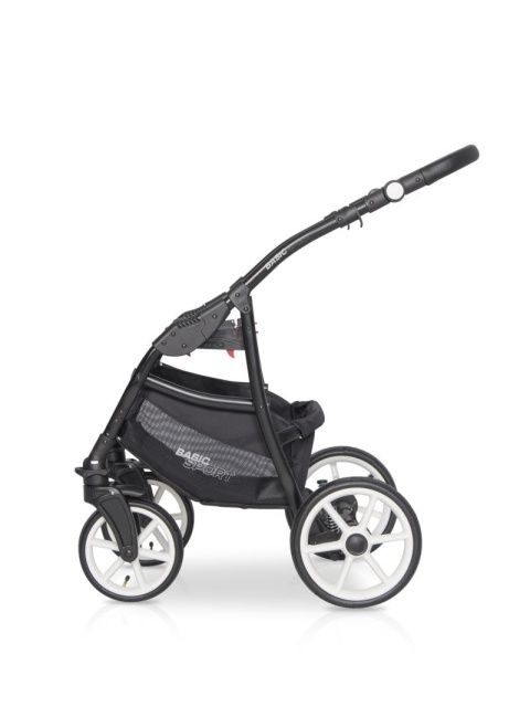 RIKO BASIC SPORT 3w1 Wózek głęboko-spacerowy z fotelikiem 0-13 kg - SPORT RED
