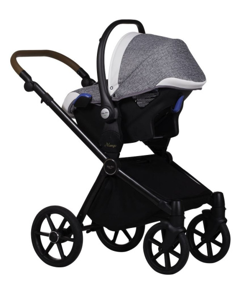 MANGO 3w1 Baby Merc wózek wielofunkcyjny z fotelikiem Kite 0-13 kg kolor M/M196/B