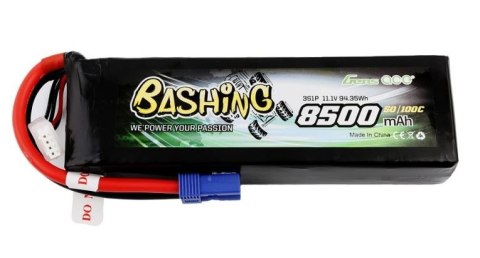 8500mAh 11.1V 50/100C EC5 "BASHING" Gens Ace