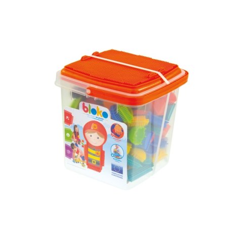 MOCHTOYS Klocki Jeżyki Pin Bricks EMERGENCY 2 Figurki Policjant Strażak 102 el