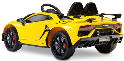 Pojazd na akumulator Toyz Lamborghini Aventador SVJ - YELLOW