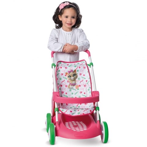 SMOBY 44 Koty wózek Spacerówka dla lalki z Poręczą