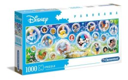 Clementoni Puzzle 1000el panorama Disney Postacie z bajek 39515