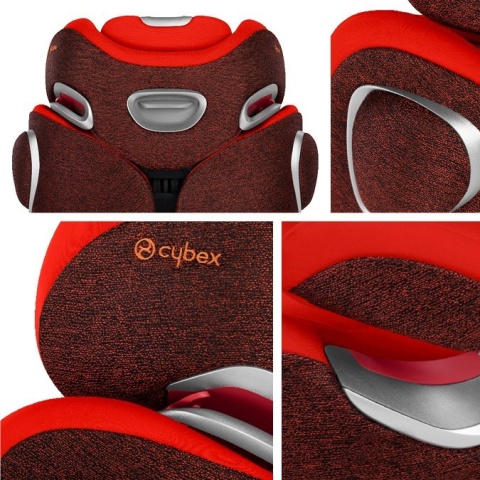 SOLUTION Z-FIX PLUS Cybex 15-36 kg fotelik samochodowy od ok. 3 do 12 lat - Plus Soho Grey