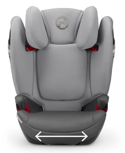 SOLUTION S-FIX Cybex 15-36 kg fotelik samochodowy od ok. 3 do 12 lat - rebel red