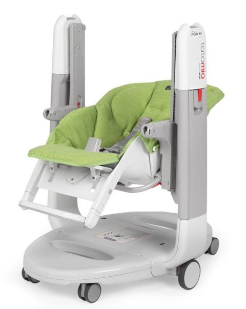 Peg Perego TATAMIA Follow Me Wielofunkcyjne krzesełko do karmienia 0m+ kolor Wonder Green
