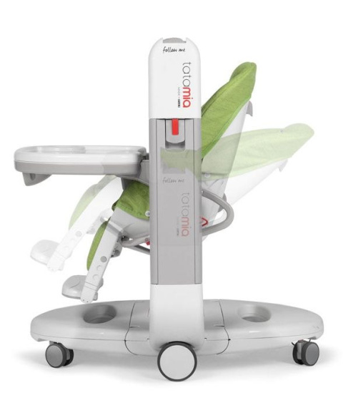 Peg Perego TATAMIA Follow Me Wielofunkcyjne krzesełko do karmienia 0m+ kolor Wonder Green