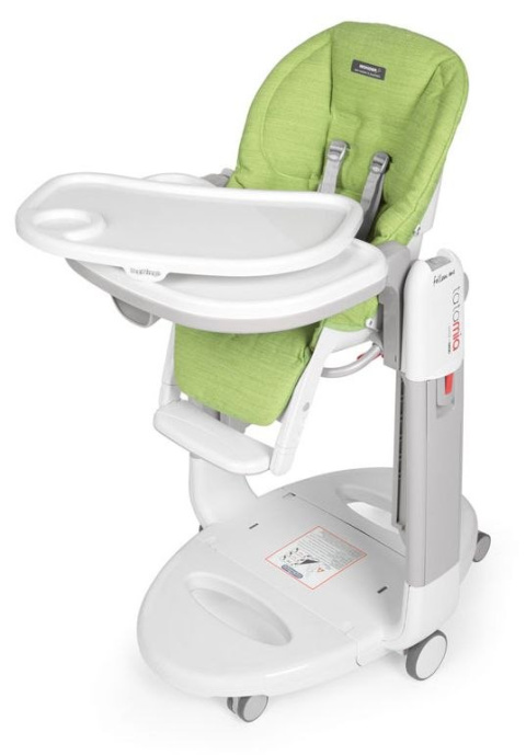 Peg Perego TATAMIA Follow Me Wielofunkcyjne krzesełko do karmienia 0m+ kolor Wonder Green