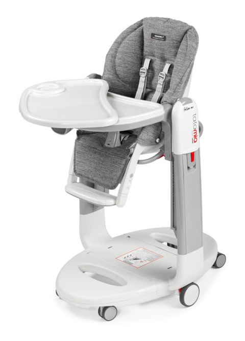 Peg Perego TATAMIA Follow Me Wielofunkcyjne krzesełko do karmienia 0m+ kolor Wonder Grey