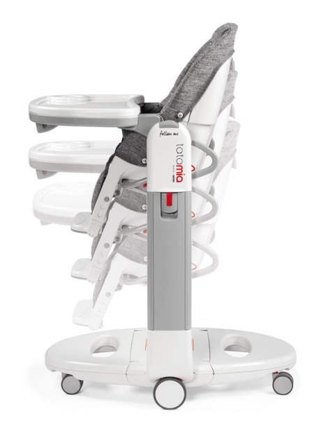 Peg Perego TATAMIA Follow Me Wielofunkcyjne krzesełko do karmienia 0m+ kolor Wonder Grey