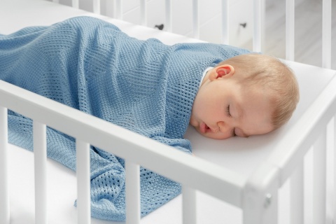 Kocyk Bambusowy BAMBUS 100% 100X80cm Sensillo - Miętowy