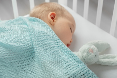 Kocyk Bambusowy BAMBUS 100% 100X80cm Sensillo - Szary