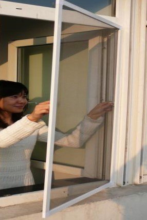 Moskitiera Okienna Biała 0,8 X 1,0m Moskitiery Siatka Na Komary