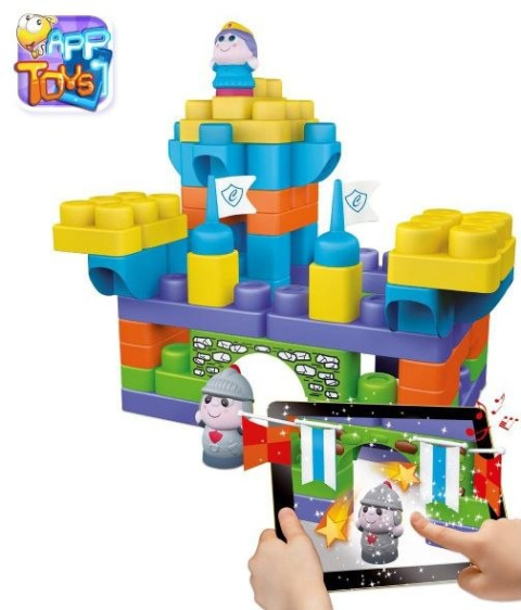 CHICCO Klocki Zamek z aplikacją mobilną 70 elementów