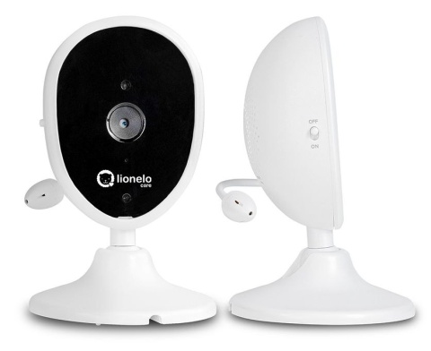 BABYLINE 8.1 Lionelo Niania elektroniczna 4,3 cala, do 300m, tryb nocny, melodie, termometr